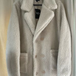 🔥 BRAND NEW Men’s Off-White Teddy Coat